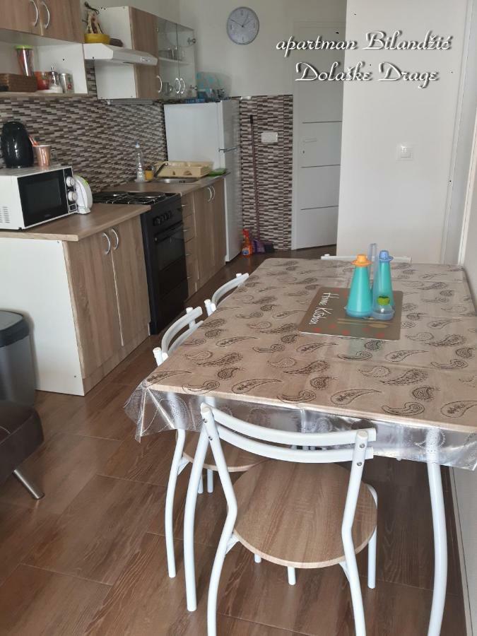 Apartman Bilandzic Драге Экстерьер фото
